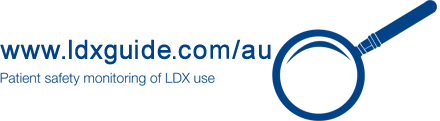 Patient safety monitoring of LDX use
